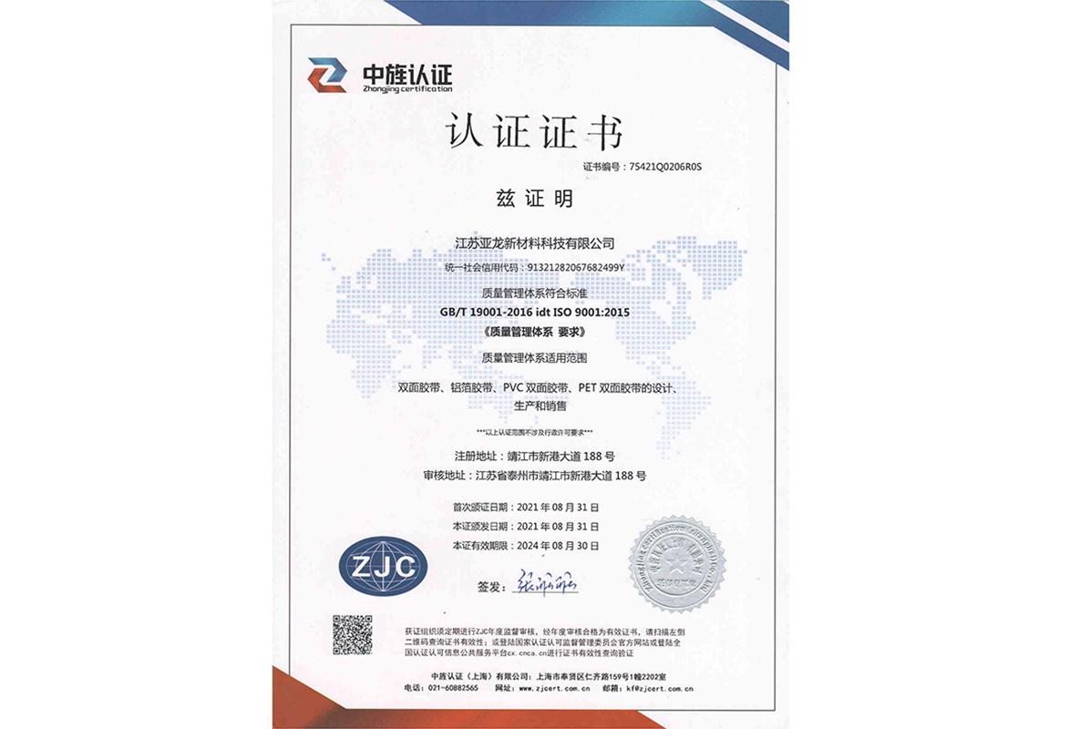 Certificate Certificate